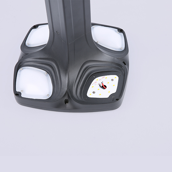 Zonne-bolderlamp met vier bladeren