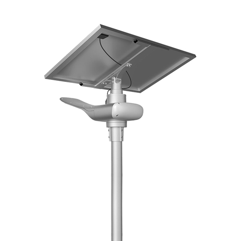 Alles in zwei Solarstrom-Stra&szlig;enlaternen der Flyhorse-Serie