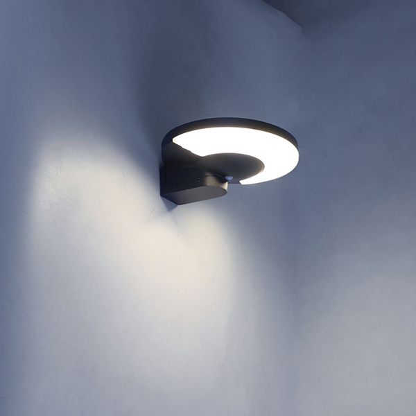 벽걸이 형 태양 광 정원 조명 LAKE