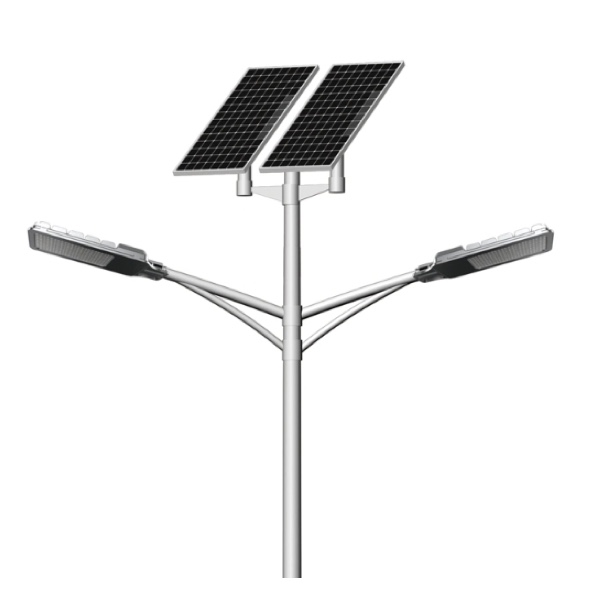 分體式太陽能路燈8米雙臂