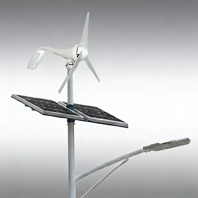 Wind Solar Hybrid LED gadebelysning