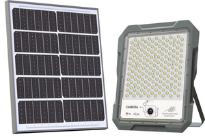 BREAKER WARRIOR Solar Power Flood Light na may CCTV 