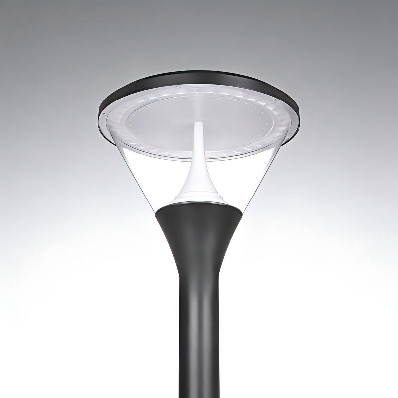 Premium Argitektoniese Solar Post Top Light | Kommersi&euml;le landskapbeligting | E-BAAR KRAG