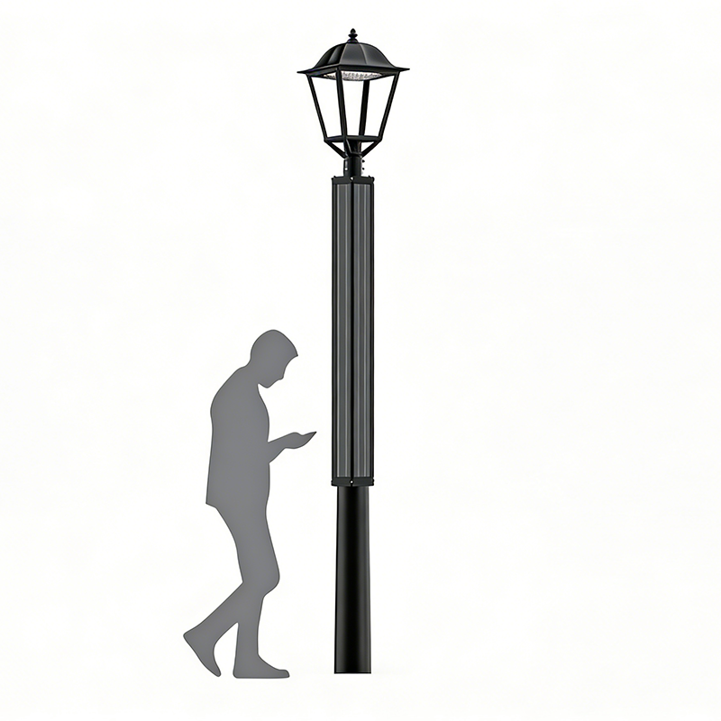 ZEUS 30W立式太阳能庭院灯 